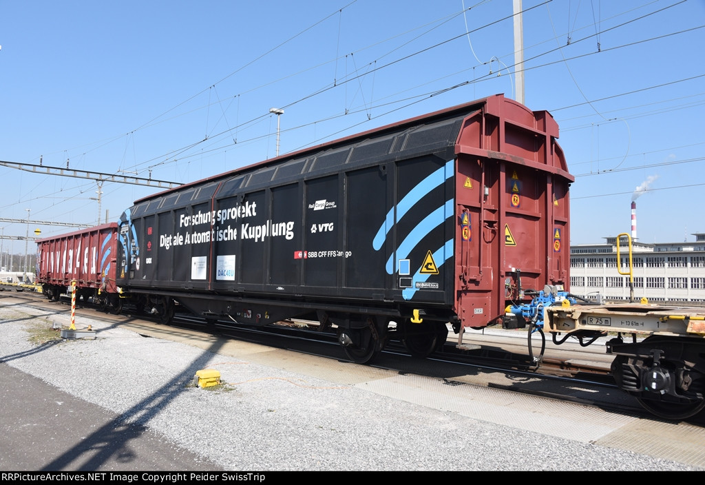 Digital Automatic Coupling test train in Switzerland